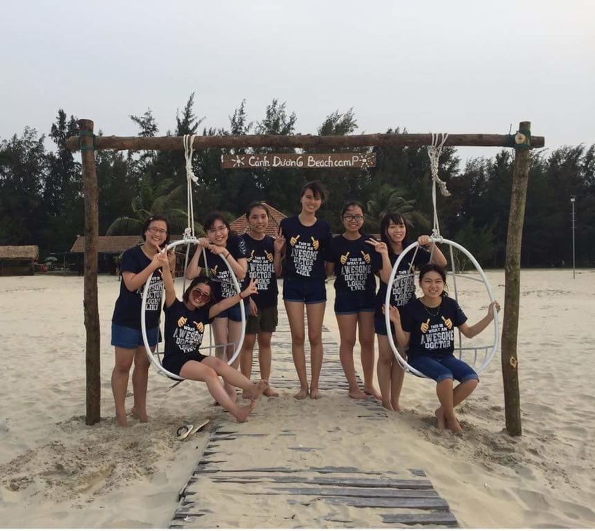 Nguyet Anh Guesthouse Lang Co Buitenkant foto